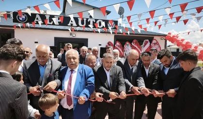 Afşin’de Alp Auto İşletmesi Hizmete Açıldı