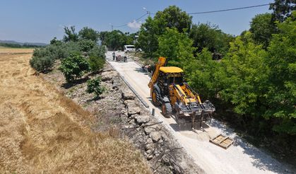 Büyükşehir Belediyesi Andırın Kırsalında Yol Yatırımlarını Sürdürüyor