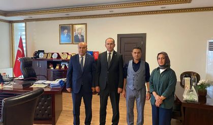 Çorum Sivil Toplum Gönülleri Derneği’nden Kaymakam Sarıdoğan’a Ziyaret