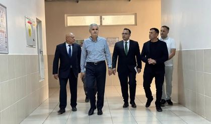 İl Millî Eğitim Müdürü Akpınar’dan Çağlayancerit’e Eğitim Ziyareti