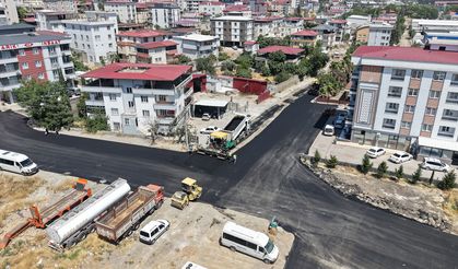 Büyükşehir, Dulkadiroğlu’nda Asfalt Mesaisini Kesintisiz Sürdürüyor