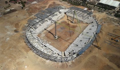 Kahramanmaraş Stadyumu Adım Adım Tamamlanıyor