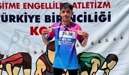 Kahramanmaraşlı Öğrenciden Çifte Türkiye Şampiyonluğu