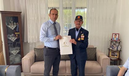 Kaymakam Sarıdoğan’dan Babalar Günü’nde Şehit Ailesi ve Gazilere Anlamlı Ziyaret