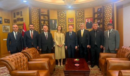 MHP Heyetinden Devlet Bahçeli’ye Ziyaret
