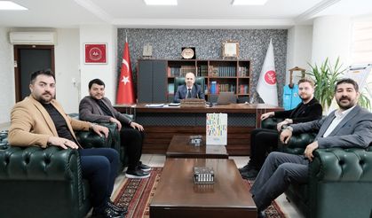 TÜGVA Kahramanmaraş İl Temsilciliğinden İl Müftüsü Güller’e Ziyaret