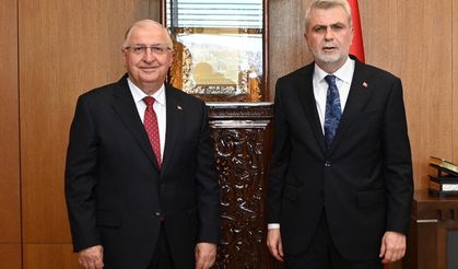 Başkan Görgel, Bakan Güler’i Makamında Ağırladı