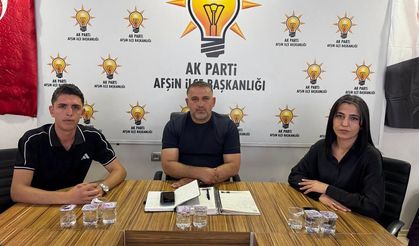 AK Parti Afşin Teşkilatı'nda 3 Kademe Yönetim Kurulu Toplantısı Gerçekleştirildi