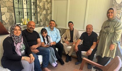 AK Parti Afşin Teşkilatından Tanır Mahallesi’ne Ziyaret