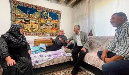 Elbistan Belediye Başkanı Gürbüz’den Kore Gazisine Anlamlı Ziyaret