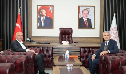 İl Başkanı Gül’den, Millî Eğitim Müdürü Akpınar’a Ziyaret