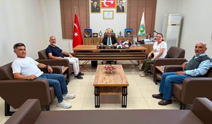 Mersin Kaşanlılar Derneği’nden Başkan Kıraç’a Nezaket Ziyareti