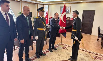 Afşin Kaymakamı Arslantürk, 30 Ağustos Tebriklerini Kabul Etti
