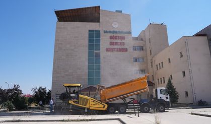 Büyükşehir’den Göksun Devlet Hastanesi’nde Düzenleme