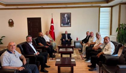Kaymakam Arslantürk’e Hayırlı Olsun Ziyaretleri Sürüyor