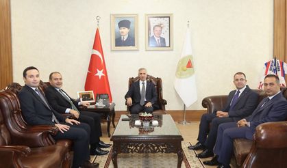 Kahramanmaraş’ta Yargı Mensuplarından Vali Ünlüer’e Ziyaret