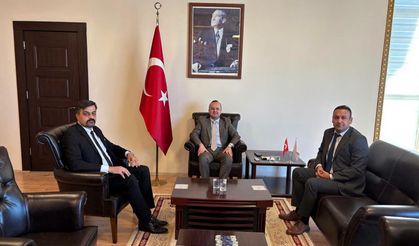 Kaymakam Arslantürk’e Ziyaretler Devam Ediyor