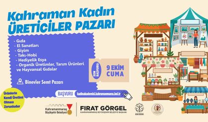 Kahraman Kadın Üreticiler Pazarı Kuruluyor