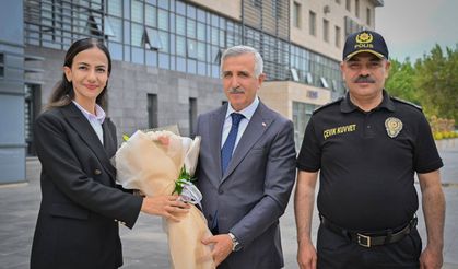 Vali Ünlüer’den Emniyet Müdürü Kalaycı’ya Hayırlı Olsun Ziyareti