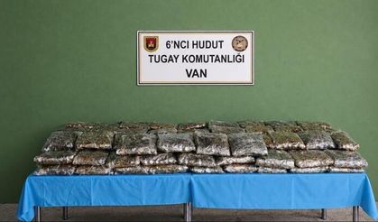 Van Sınırında 59 Kilo 734 Gram Uyuşturucu Ele Geçirildi