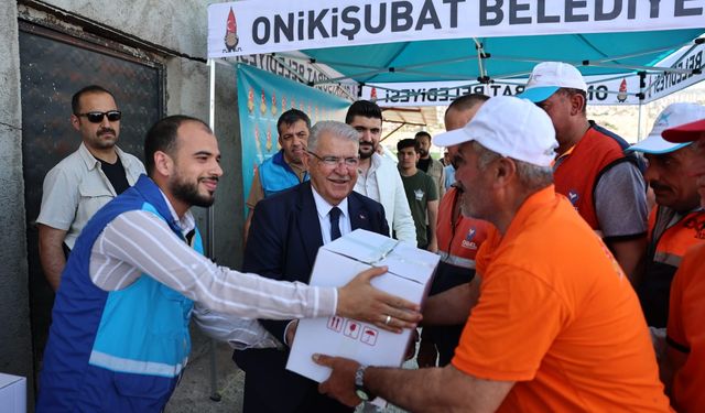 Mahçiçek’ten Saha Temizlik Personellerine Teşekkür Ziyareti