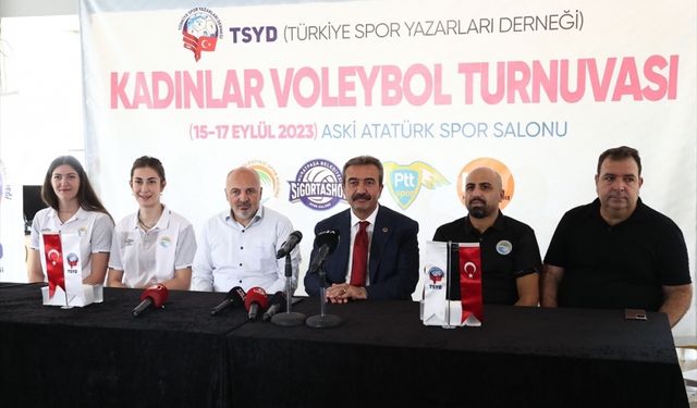 TSYD Kadınlar Voleybol Turnuvası'nın maç programı açıklandı