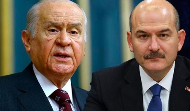Devlet Bahçeli, Süleyman Soylu’ya destek çıktı