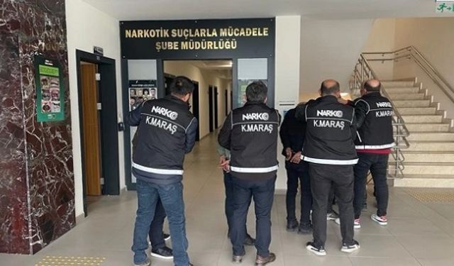 Kahramanmaraş'ta uyuşturucu operasyonunda 7 kişi tutuklandı
