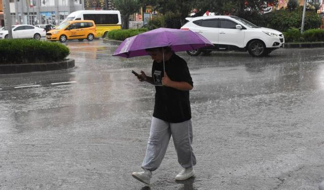 Meteoroloji'den Kuvvetli Yağış Uyarısı