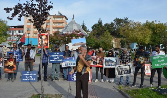 Filistinlilere destek gösterisi yapıldı