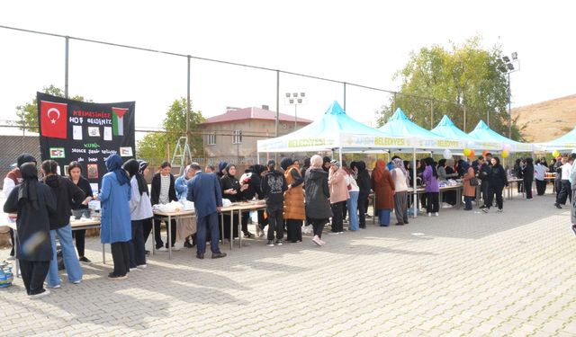 Afşin’de Filistinlilere destek kermesi düzenlendi