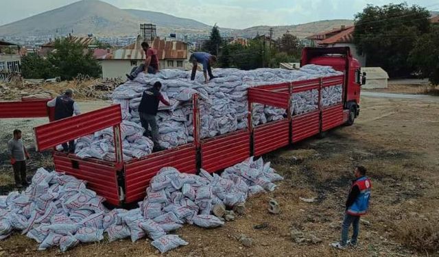 Afşin’de Kömür Dağıtımı Başladı