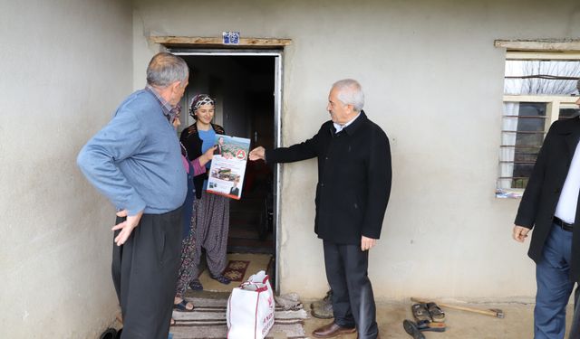 Andırın Belediyesi Kuduz Karantinası Olan Mahallere Gıda Yardımı Yaptı 