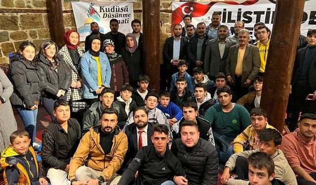 Afşin’de ‘Kudüs’ü Düşünme Saati’ programı düzenlendi