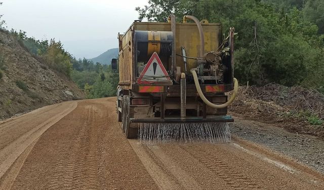 Büyükşehir, Andırın Kırsalında Ulaşım Yatırımlarını Sürdürüyor