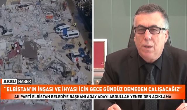 İnşaat Mühendisi Yener, Belediye Başkan Aday Adaylığını Açıkladı