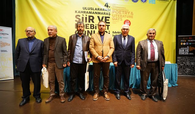 Uluslararası Şiir ve Edebiyat Günleri’nde Kahramanmaraş Konuşuldu