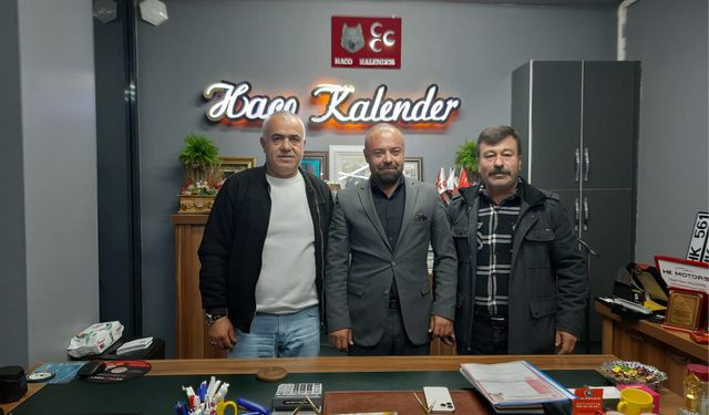 MHP Aday Adayı Kalender’e Ziyaretler Devam Ediyor