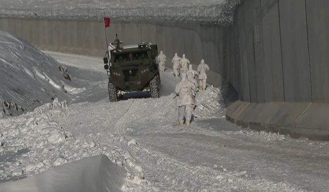 Sınır onlara emanet: Hudut Kartalları 24 saat görev başında