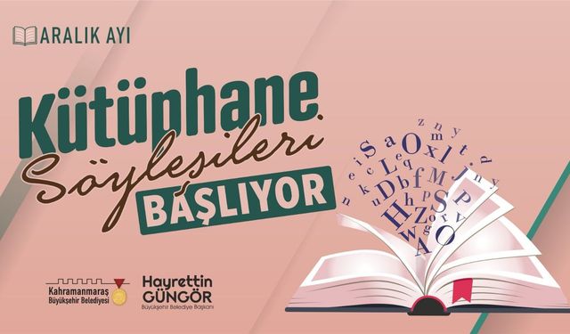 Aralık Ayı Kütüphane Söyleşileri Başlıyor!