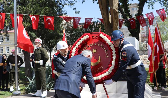 Kahramanmaraş'a İstiklal Madalyası Verilişinin 99. Yıl Dönümü Kutlandı