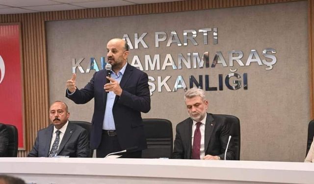 Kahramanmaraş’ta AK Parti İstişare Toplantısı Yapıldı