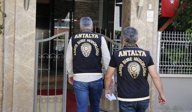 Antalya'da günübirlik kiralanan evler denetlendi