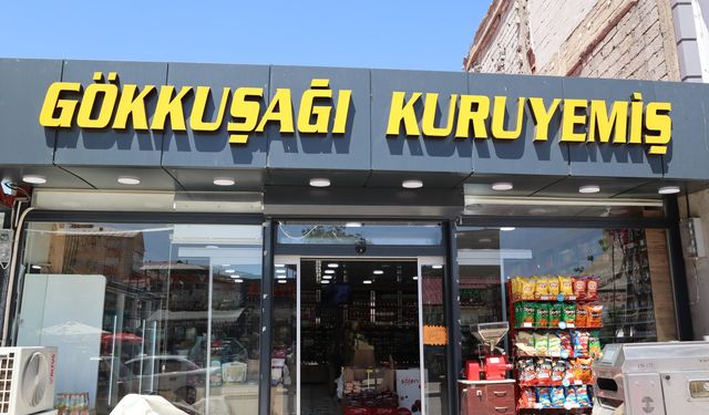 Afşin'de Gökkuşağı Kuruyemiş Hizmete Açıldı