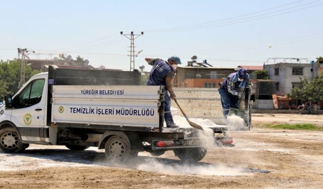 Yüreğir'de temizlik çalışması yapıldı