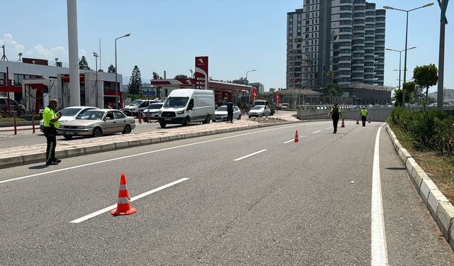 Hatay'da cipin çarptığı yaya yaralandı