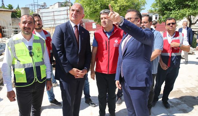 Kültür ve Turizm Bakanı Ersoy, Hatay'da ziyaret ve incelemelerde bulundu