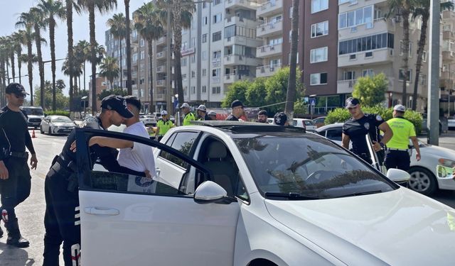 Mersin'de Kurban Bayramı öncesi trafik denetimi yapıldı