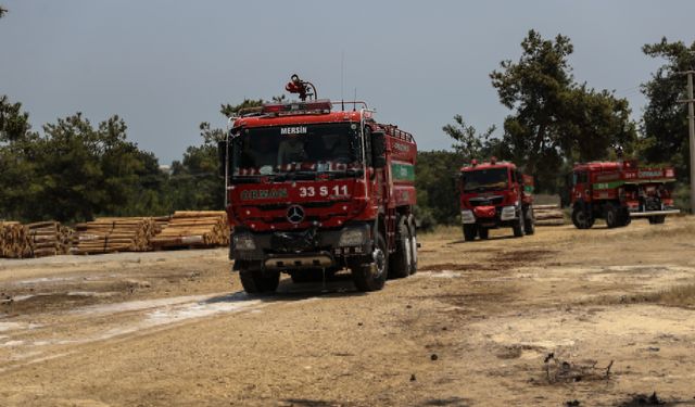 Mersin'de orman yangınlarına güçlü araç filosu ve yetkin ekiplerle müdahale edilecek