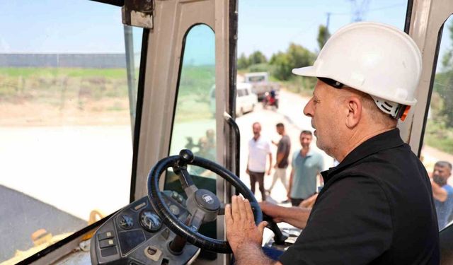 Başkan Demirçalı: "Yüreğir’de asfaltsız yol kalmayacak"